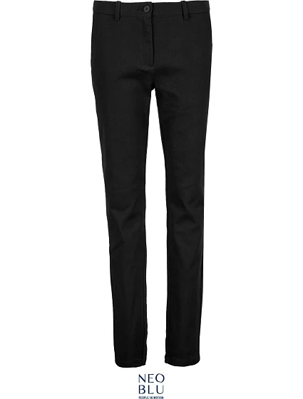 NEOBLU Gustave Women Dámské chino kalhoty 24.3179 deep black NEOBLU Gustave Women Dámské chino kalhoty 24.3179 deep black