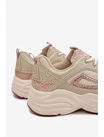 Dámské tenisky na platformě béžové model 22556787 - Fila Dámské tenisky na platformě béžové model 22556787 - Fila