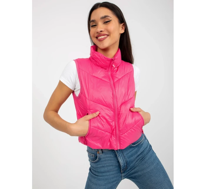 Dámská vesta NM KZ H model 18041499 tmavě růžová - FPrice
