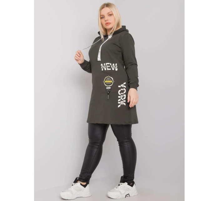 Tunika RV TU 7221.80P tmavá khaki