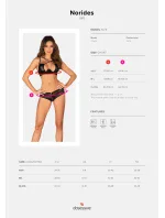 Okouzlující set dvoudílný Norides set - Obsessive