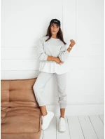 Dámské tepláky MOSS light grey FashionStreet UY1853