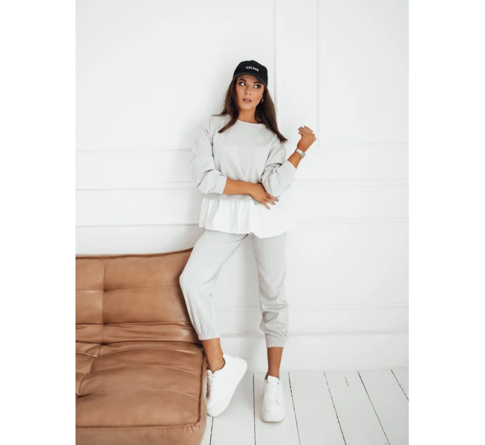 Dámské tepláky MOSS light grey FashionStreet UY1853