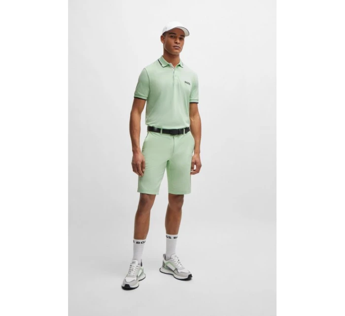 Pánské polo tričko  Pro Open Green regular fit zelené model 21350268 - Boss