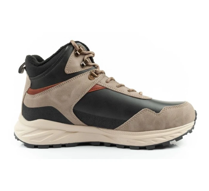 Lee Cooper pánská zimní trekingová zateplená sportovní obuv kotníková béžová černá Lee Cooper pánská zimní trekingová zateplená sportovní obuv kotníková béžová černá