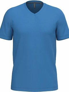 Kariban K 357 Pánské tričko s výstřihem do V 20.K357 light royal blue