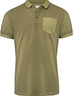 James Harvest Pinedale Polo Men Pánské piqué polo z těžké bavlny "Two-Tone" 62.5040 moss green