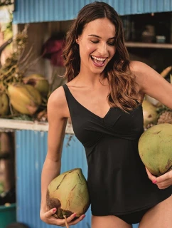 Style Maily Top tankini - horní díl 8880-1 black - RosaFaia