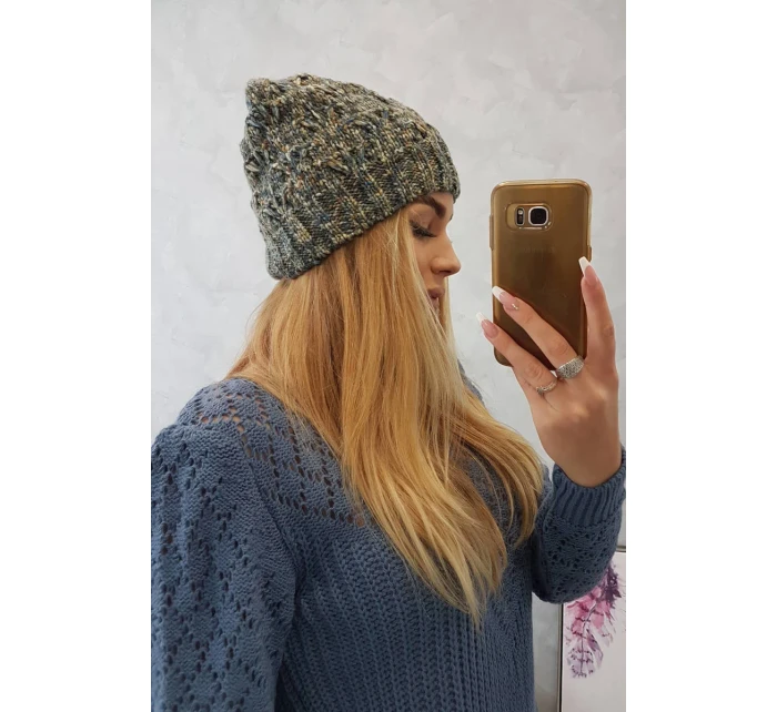 Fleecová čepice model 18750837 - K-Fashion Fleecová čepice model 18750837 - K-Fashion