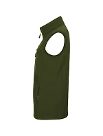 Trail softshellová vesta dámská military