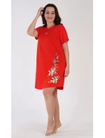 Dámská noční košile s krátkým rukávem Alena
