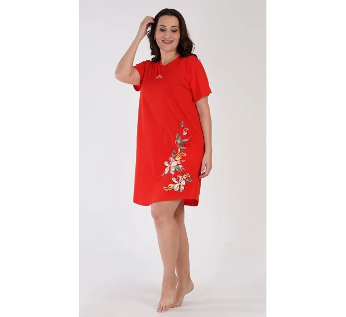Dámská noční košile s krátkým rukávem Alena
