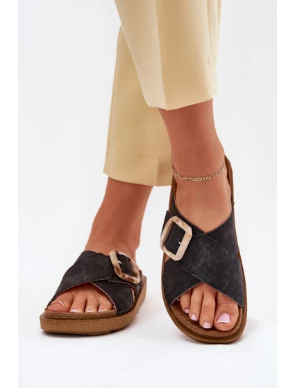 Pantofle model 215683 Step in style Pantofle model 215683 Step in style