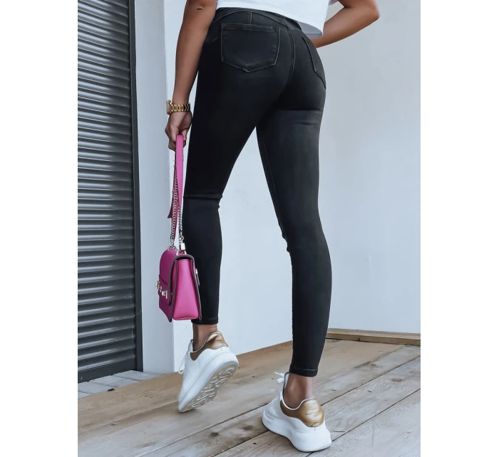 Dámské džínové kalhoty ADEL black FashionStreet UY1265