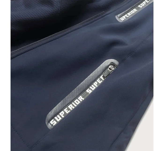 Tmavě modrá dámská sportovní softshellová bunda (HD185-4) Tmavě modrá dámská sportovní softshellová bunda (HD185-4)