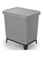 SORTIBOX 2W1 SMOOTH GRAY odpadkový koš
