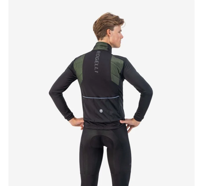 Zimní bunda Rogelli WADDED II zelená/černá 3XL