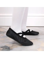 Dívčí kožené baleríny černé model 17296811 - Nazo Dívčí kožené baleríny černé model 17296811 - Nazo