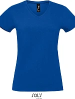 SOL'S Imperial V Women Dámské tričko do V z těžké bavlny 25.2941 royal blue