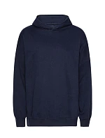 Neutral T 63111 Mikina s kapucí z těžké bio IC bavlny "Tiger" 77.T311 navy