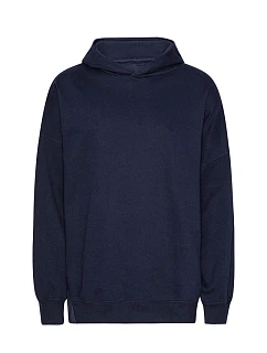 Neutral T 63111 Mikina s kapucí z těžké bio IC bavlny "Tiger" 77.T311 navy