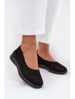 Dámské Síťované Baletky  Černé model 21707170 - Boto