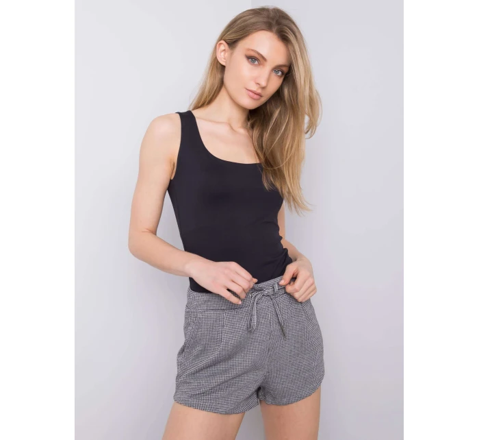 Šortky D17003O61874K šedá černá