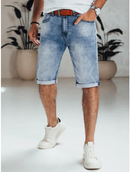 Pánské modré džínové šortky s páskem Dstreet model 21989939 - FashionStreet