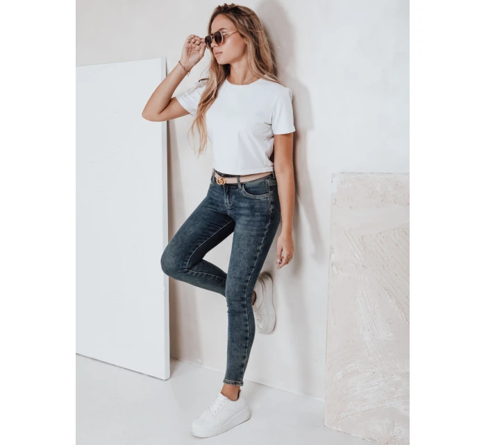 Dámské úzké džíny modré model 21992858 - Dstreet