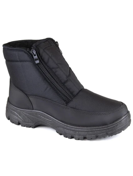 Novinky M EVE439 černé zateplené sněhule