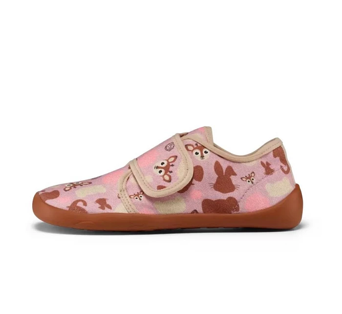 Affenzahn barefoot obuv Slipper Cotton Movy deer (01398-40141)