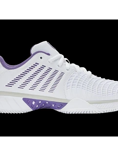 Tenisky K-swiss EXPRESS LIGHT 3 HB WHITE/PURPLE HAZE/LUNAR ROCK-M (98563-160-M)