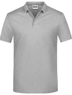 JN Pánské piqué polo 02.0 grey heather model 22437269 - Daiber