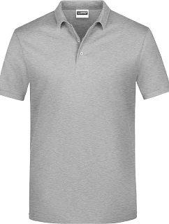 Daiber JN 792 Pánské piqué polo 02.0792 grey heather