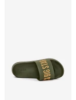 Pánské pantofle Big Star model 21706473 zelené - Big Star Shoes Pánské pantofle Big Star model 21706473 zelené - Big Star Shoes