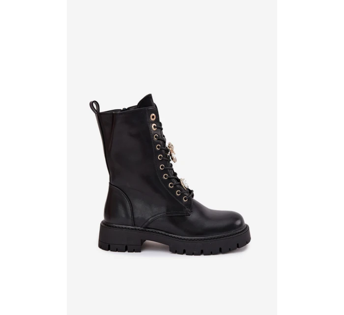 Dámské Botky Worker S Zateplené Černé model 21706817 - Boto Dámské Botky Worker S Zateplené Černé model 21706817 - Boto