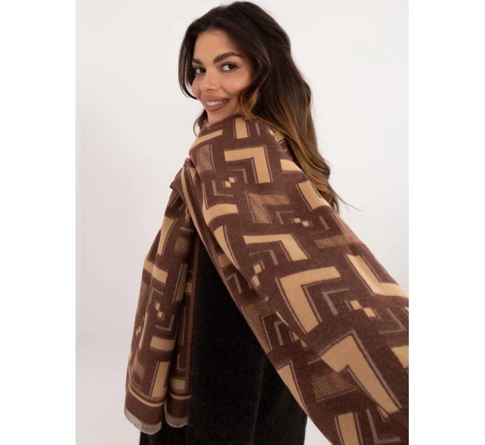 Šála AT SZ model 20506902 hnědá - FPrice Šála AT SZ model 20506902 hnědá - FPrice