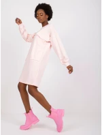 Dámské šaty Dress-EM-SK-717.33X-světle růžová Dámské šaty Dress-EM-SK-717.33X-světle růžová