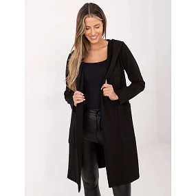 Płaszcz MJ PL model 21787980 czarny - FPrice Płaszcz MJ PL model 21787980 czarny - FPrice