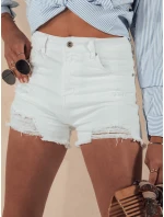 Dámské džínové šortky white Dstreet model 21977970 - FashionStreet