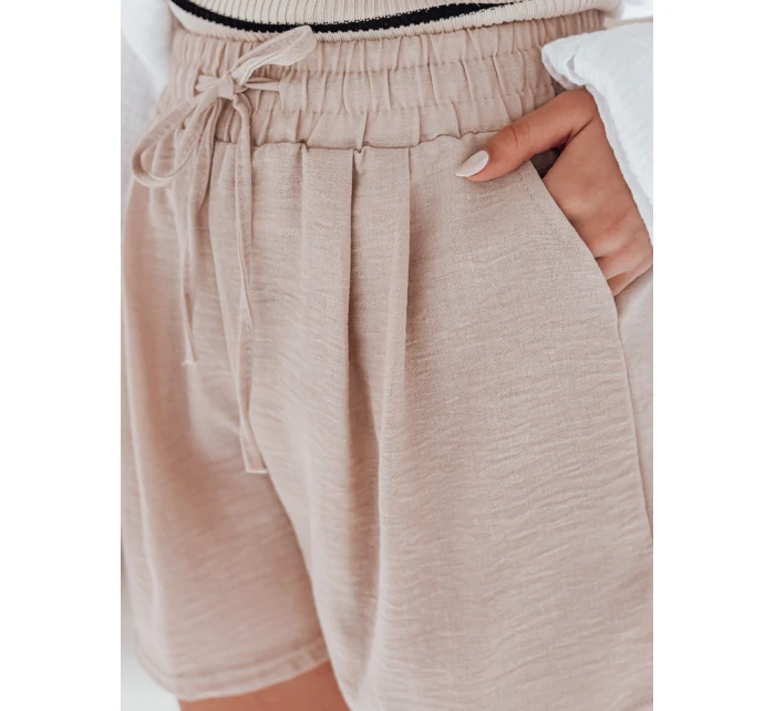 Dámské šortky RELAX TIME béžové FashionStreet SY0458