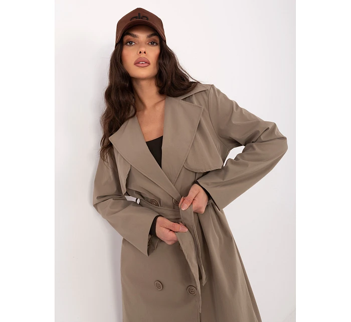 Płaszcz IT PL model 22046997 ciemny khaki - FPrice