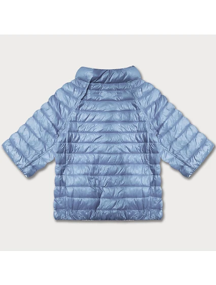 Světle oboustranná dámská plus size bunda se 3/4 rukávy model 21073862 - MINORITY