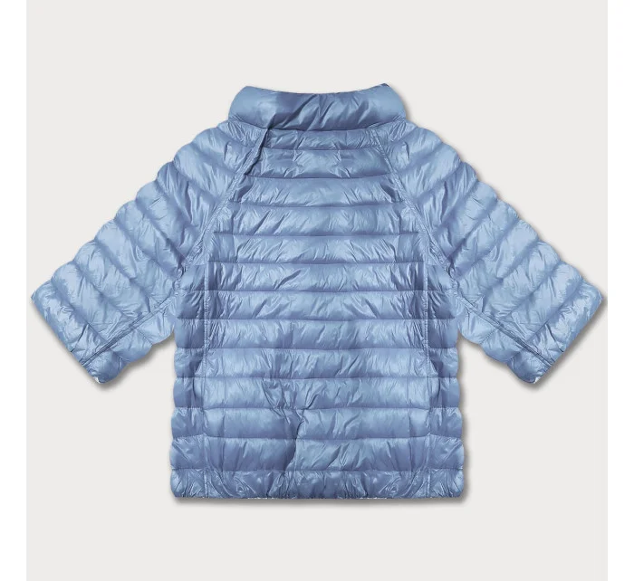 Světle oboustranná dámská plus size bunda se 3/4 rukávy model 21073862 - MINORITY