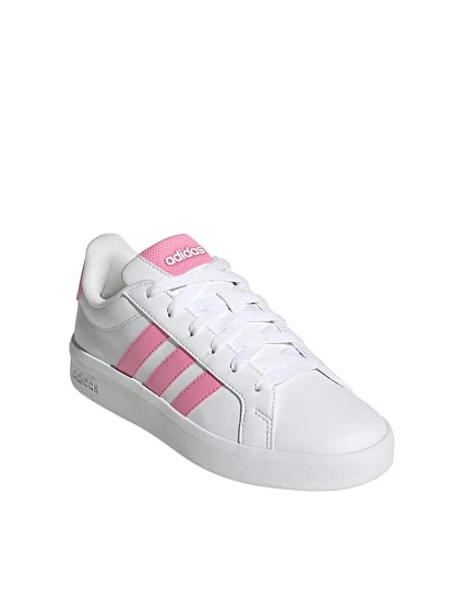 Dětské boty Grand Court 3.0 white and pink model 22150800 - ADIDAS