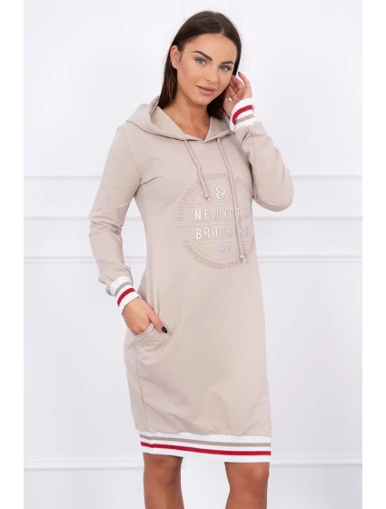 Béžové šaty Brooklyn Béžové šaty Brooklyn