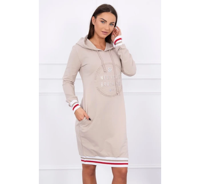 Béžové šaty Brooklyn Béžové šaty Brooklyn
