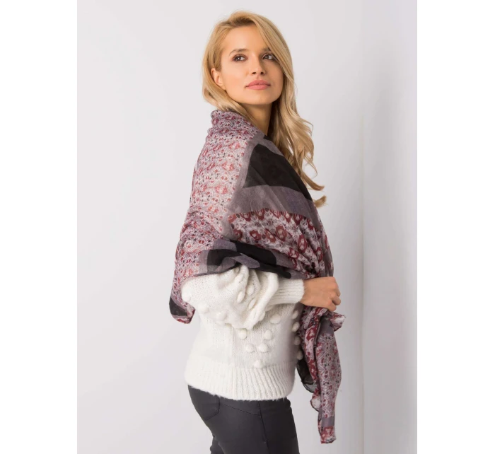 Šátek AT CH F106011 3 tmavě šedý