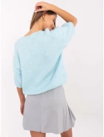 Sweter MI SW model 20849224 jasny niebieski - FPrice