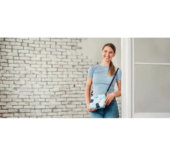 Kabelka VUCH Nuria Flowers Line Blue